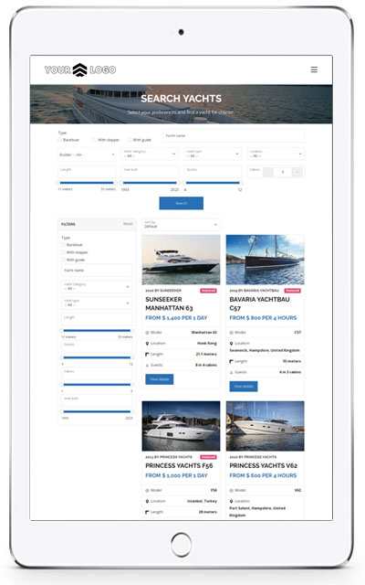 Yacht Charter Software Features